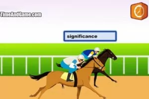 Typing Game: Horse Racing Typing