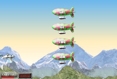 Airtyper (An English Typing Game)