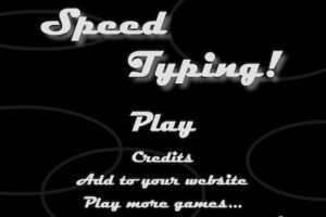 speed typing