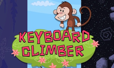 Keyboard Climber 2 - Play Free Typing Games & Keyboard Games