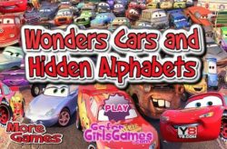 wonder cars and hidden alphabet