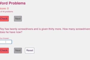 word problems