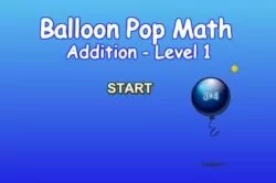 level 1 balloon pop math addition
