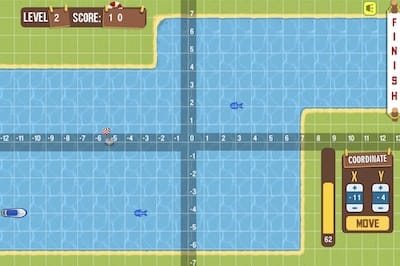 Boat Coordinates - Educational Games For Kids