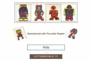 letter people