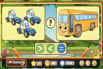 Count and Compare - Educational Games For Kids