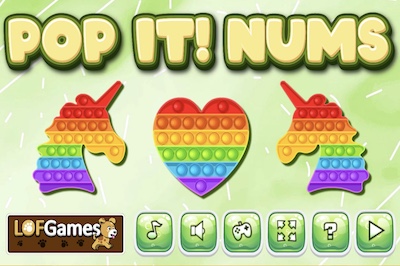Pop It Nums (Positive and Negative Numbers)