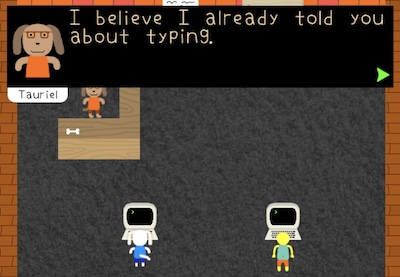 Tauriel Teaches Typing