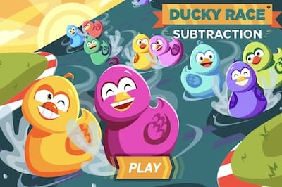 Ducky Race: Subtraction