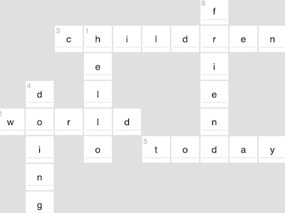 Create Online Crossword Puzzle (With Sharable URL)