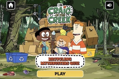 Craig of the Creek - Recycling Mythbusters Quiz
