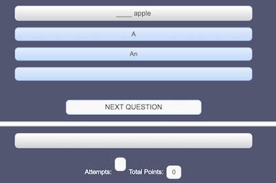 A and An - Articles Quiz - Part 1