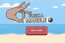 flick a marble