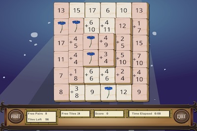 Math Mahjong Addition Game