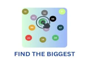 find the biggest