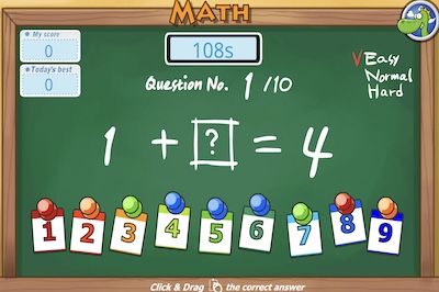 DinoKids Math - Addition - Educational Games For Kids