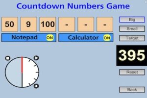 countdown numbers countdown numbers