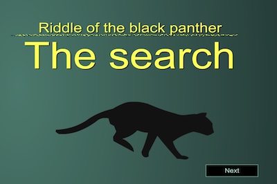 Riddle of the Black Panther: The Search