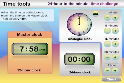 Time Tools 24-Hours to the Minute: Time Challenge
