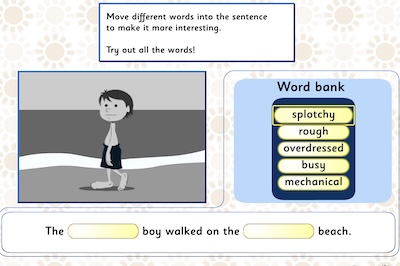 Wonderful Word - Creative Stories: Beach