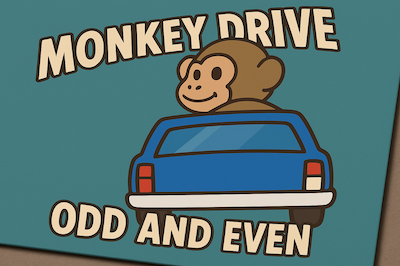 Monkey Drive - Odd and Even