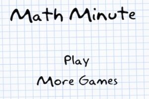 math minute