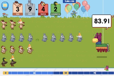 Pinata Party Hundredths