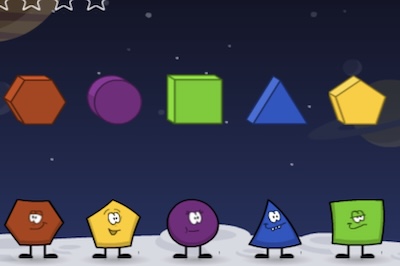 Shape Invasion - Educational Games For Kids