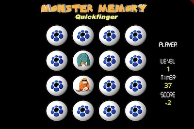Master Memory Quickfinger