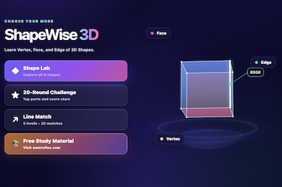 ShapeWise 3D (Learn Vertex, Face, and Edge)