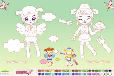 Star Sue Color Game 2