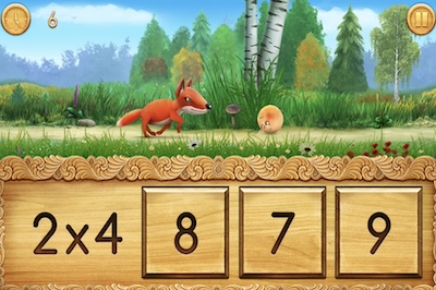 Kolobok: Multiplication Table